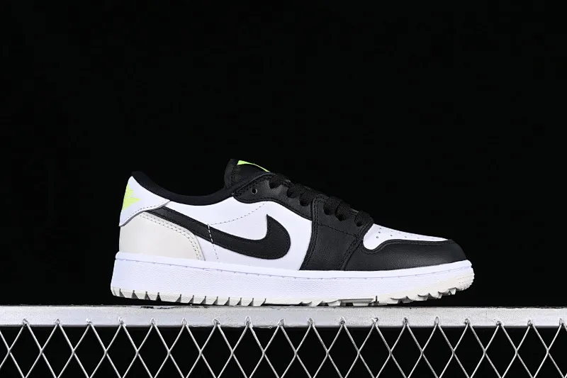All categories Air Jordan Jordan series basketball shoes Air Jordan 1 Low G version pure original Air Jordan 1 Low Golf AJ1 Joe 1 new golf version white gray DD9315-108